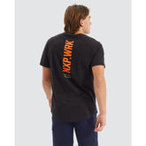 NXP.WRK - Blueprint Dual Curved T-Shirt - Solid Black | NPWTS02-SBLK
